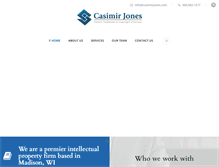 Tablet Screenshot of casimirjones.com